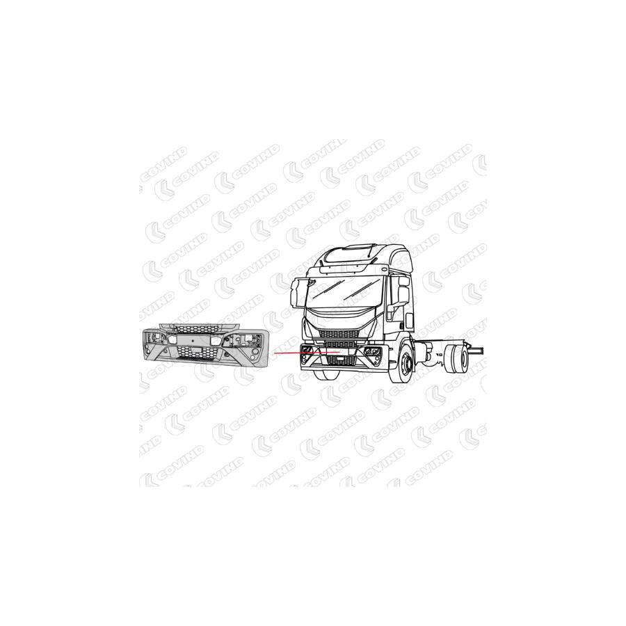 Covind 225/ 80 Bumper