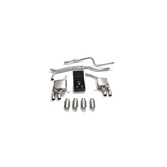 Armytrix PM202-QS30C Valvetronic Exhaust System Porsche Macan 2.0T 2019+ with  Quad Chrome 4"