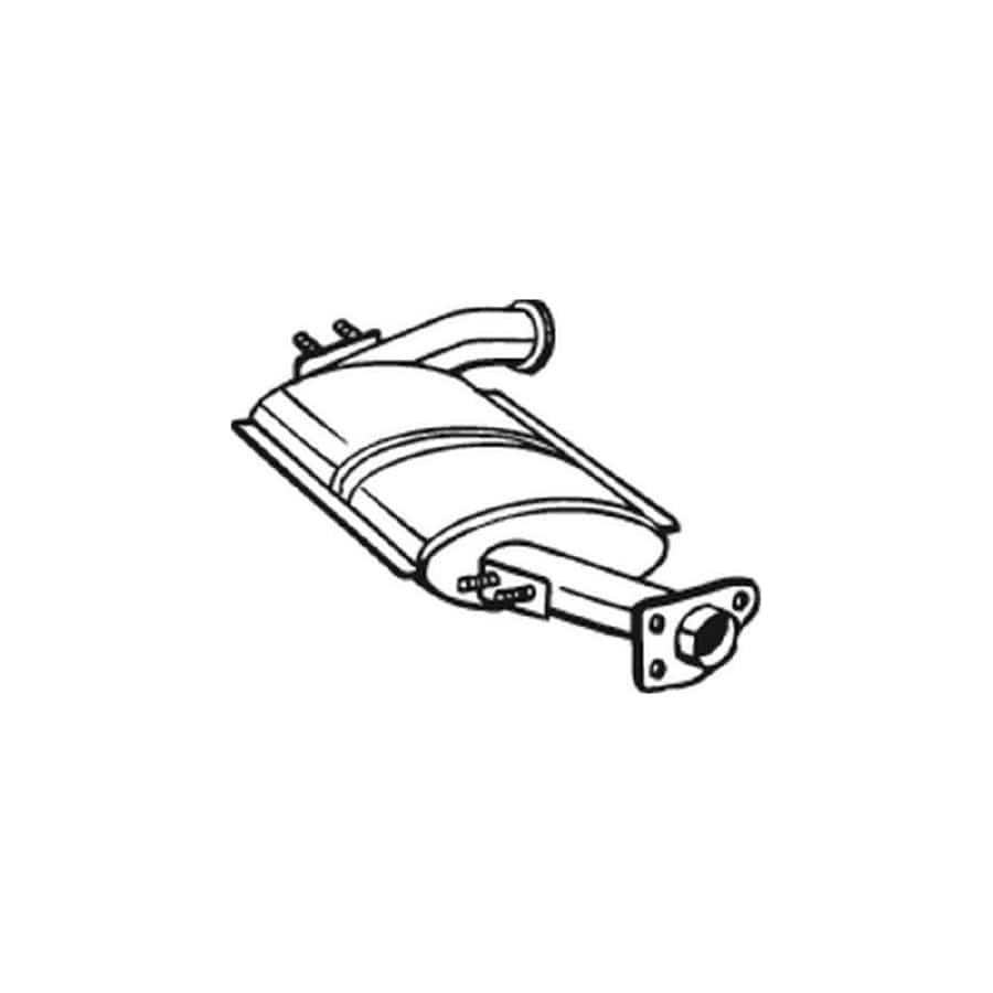 Bosal 090-582 Catalytic Converter for Suzuki Grand Vitara II Off-Road (Jt, Te, Td)
