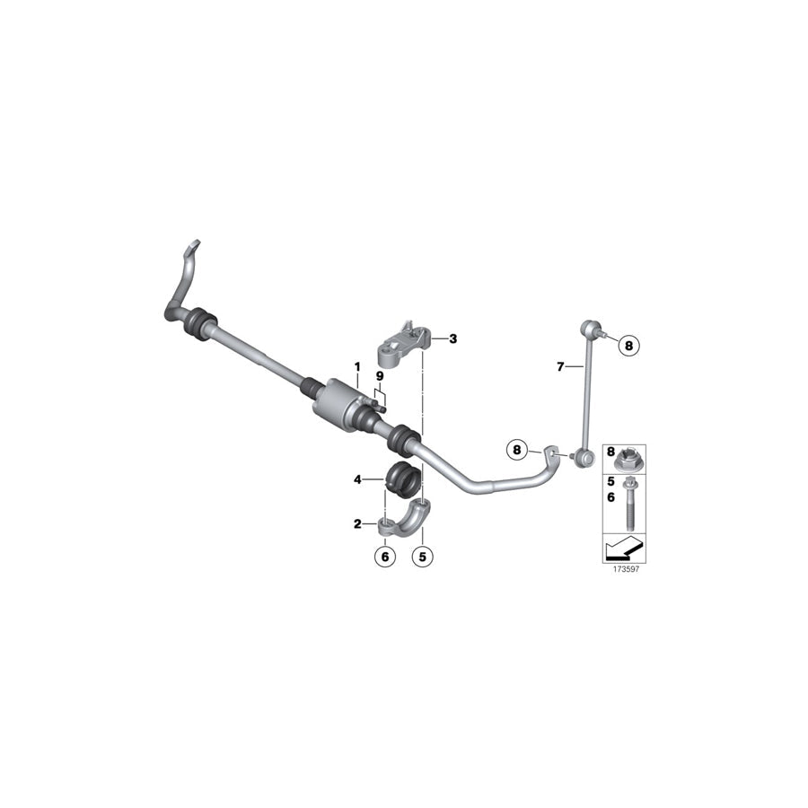Genuine BMW 37116783036 F12 F02 F01 Set, Pressure-Relief Valve (Inc. 750i)