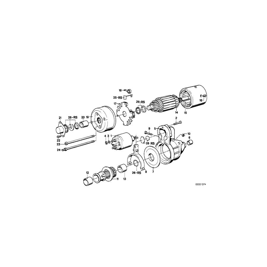 Genuine BMW 12411722775 E30 E38 E32 Fillister-Head Screw (Inc. M5 3.6, 520i & 323ti)