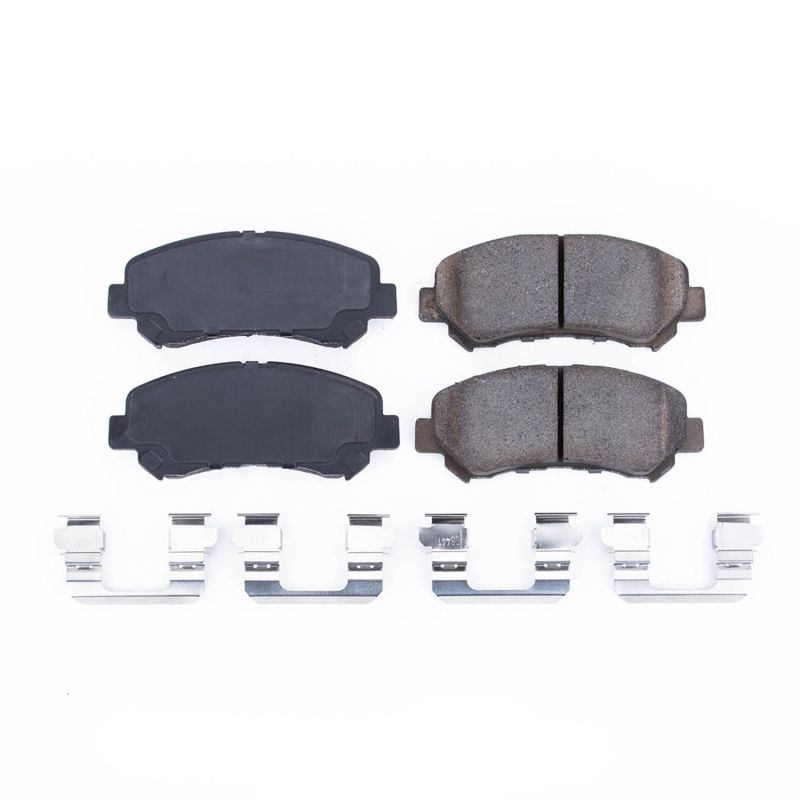 PowerStop Power Stop 14-17 Nissan Juke Front Z17 Evolution Ceramic Brake Pads w/Hardware