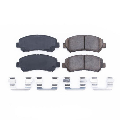 PowerStop Power Stop 14-17 Nissan Juke Front Z17 Evolution Ceramic Brake Pads w/Hardware