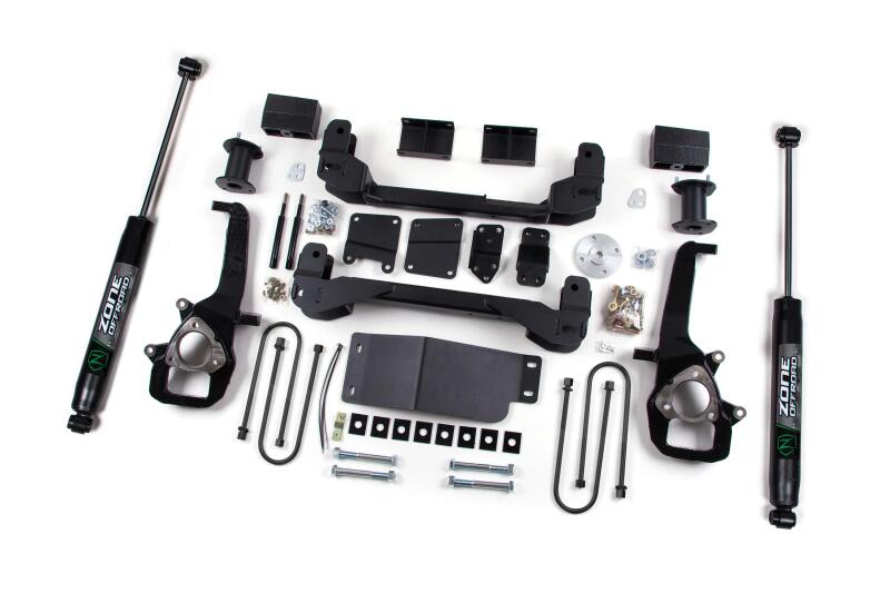 Zone Offroad 06-08 Dodge 1500 6in Suspension System