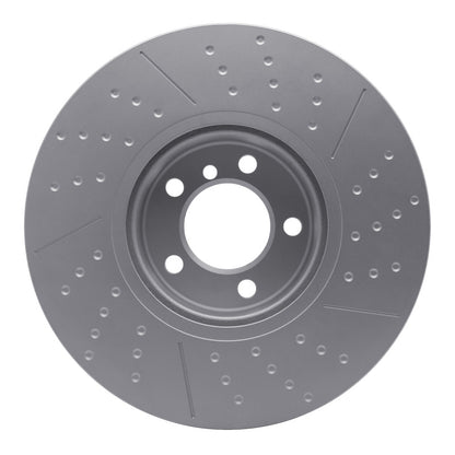 DFC 12-21 BMW 340i xDrive Front GeoSPEC Coated Rotor - Dimpled and Slotted