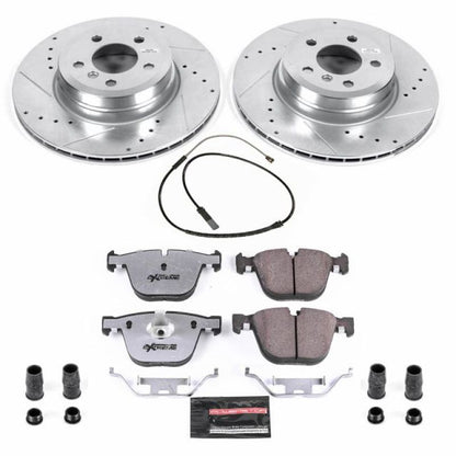 PowerStop Power Stop 2019 BMW X6 Rear Z26 Street Warrior Brake Kit