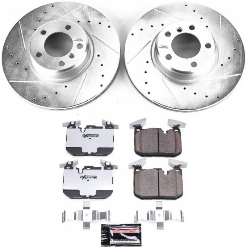 PowerStop Power Stop 14-16 BMW 228i Front Z26 Street Warrior Brake Kit