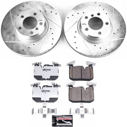 PowerStop Power Stop 14-16 BMW 228i Front Z26 Street Warrior Brake Kit