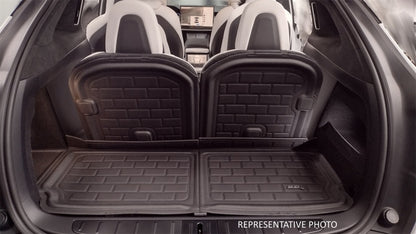 3D MAXpider 16-22 Mercedes-Benz Glc Kagu Black Seatback Protector