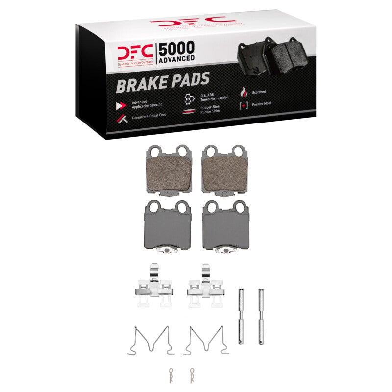 DFC 98-10 Lexus GS300 Rear 5000 Advanced Ceramic Brake Pads and Hardware Kit