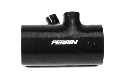 Perrin Performance PERRIN 22-26 Subaru WRX / 20-25 LGT & OBXT Turbo Inlet Hose w/Turbo Adapter Flange (Short) - Black
