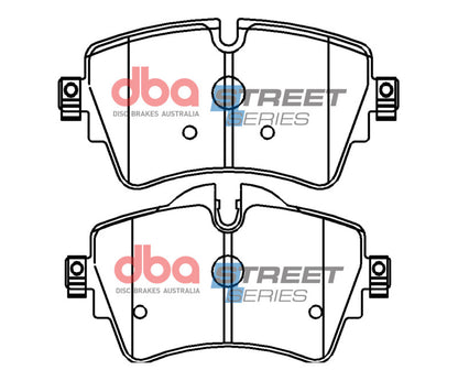 DBA 12-19 BMW 335i Street Series Front Brake Pads
