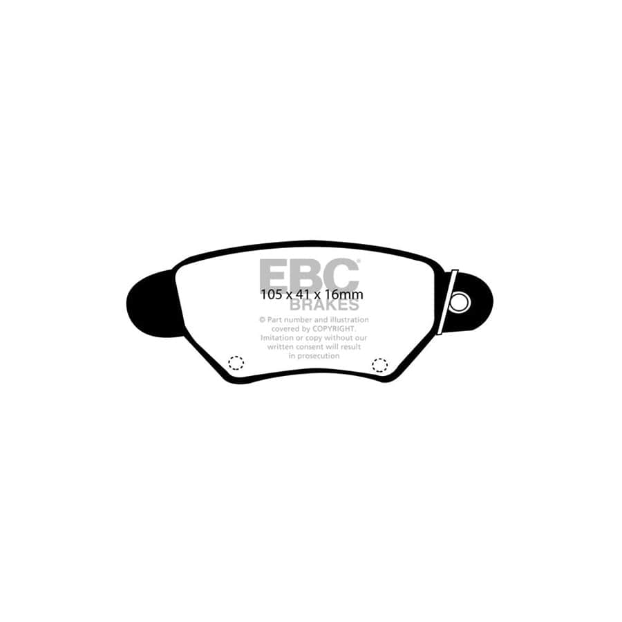 EBC PD40K1422 Opel Vauxhall Ultimax Pad & Plain Disc Kit - Bosch Caliper (Inc. Astra G & Astra Coupe) 3 | ML Performance UK Car Parts