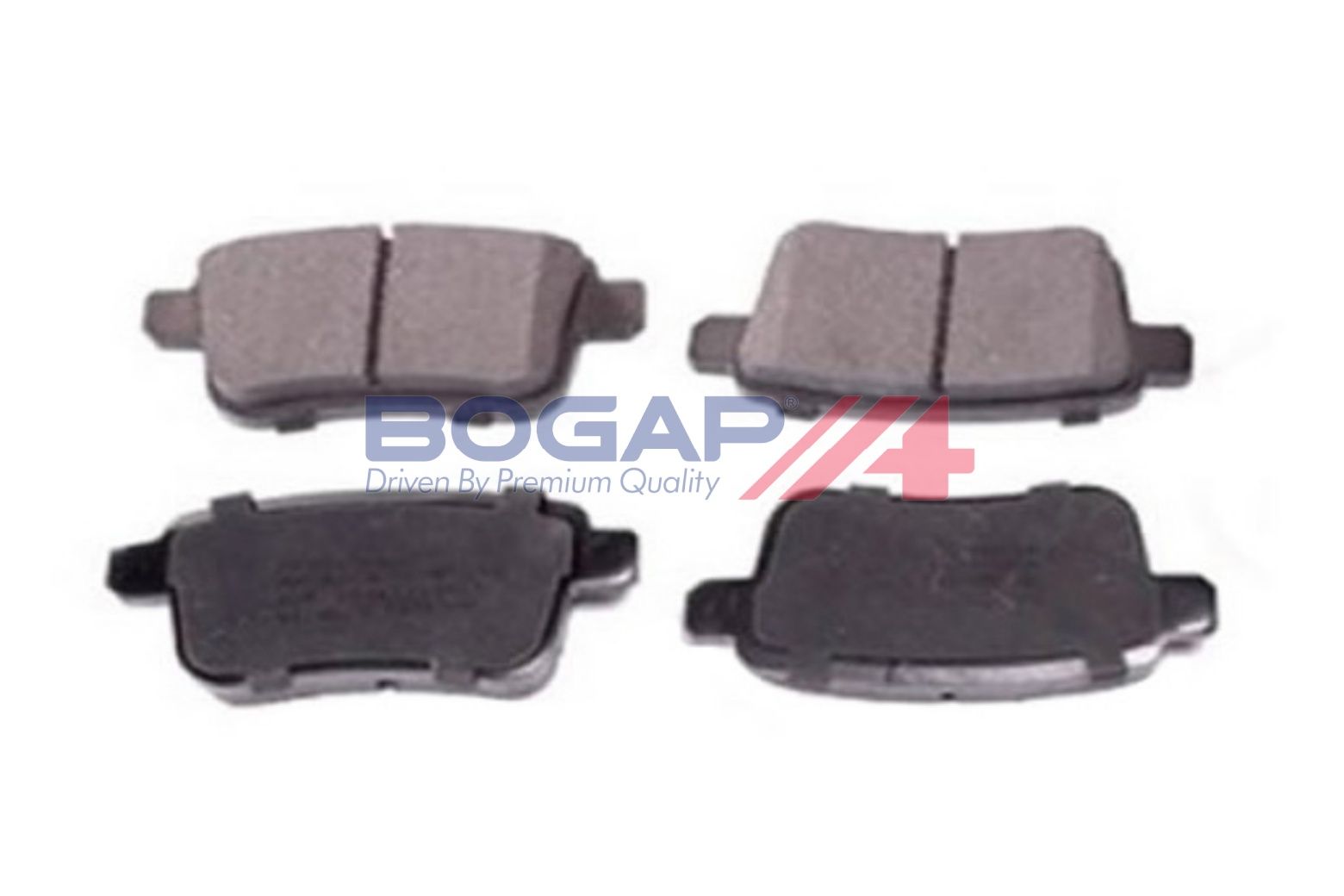 BOGAP R8210122 Brake Pad Set, Disc Brake | ML Performance Car Parts