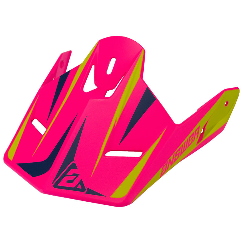 Answer 26 AR1 Mototown Matte Visor - Pink/Hyper Acid/Dark Blue