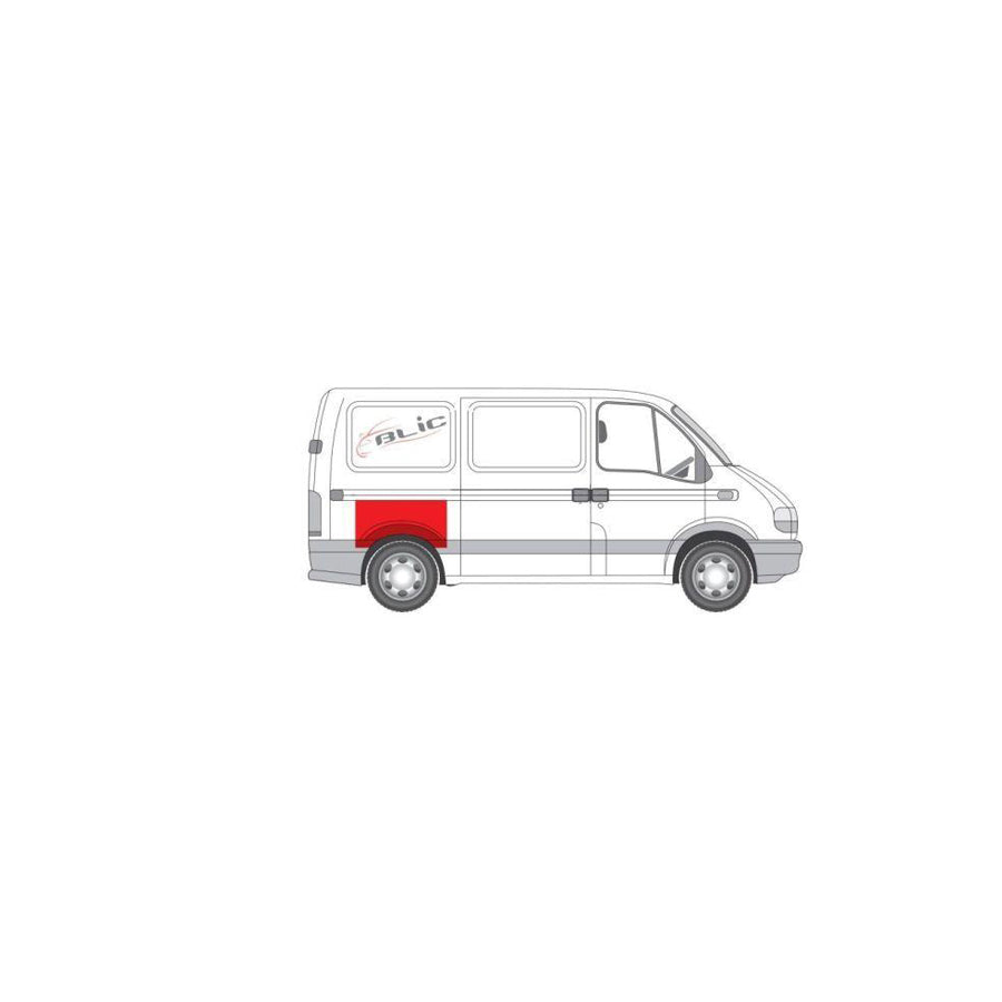 Blic 6504-03-5088590P Wheel Arch Liner