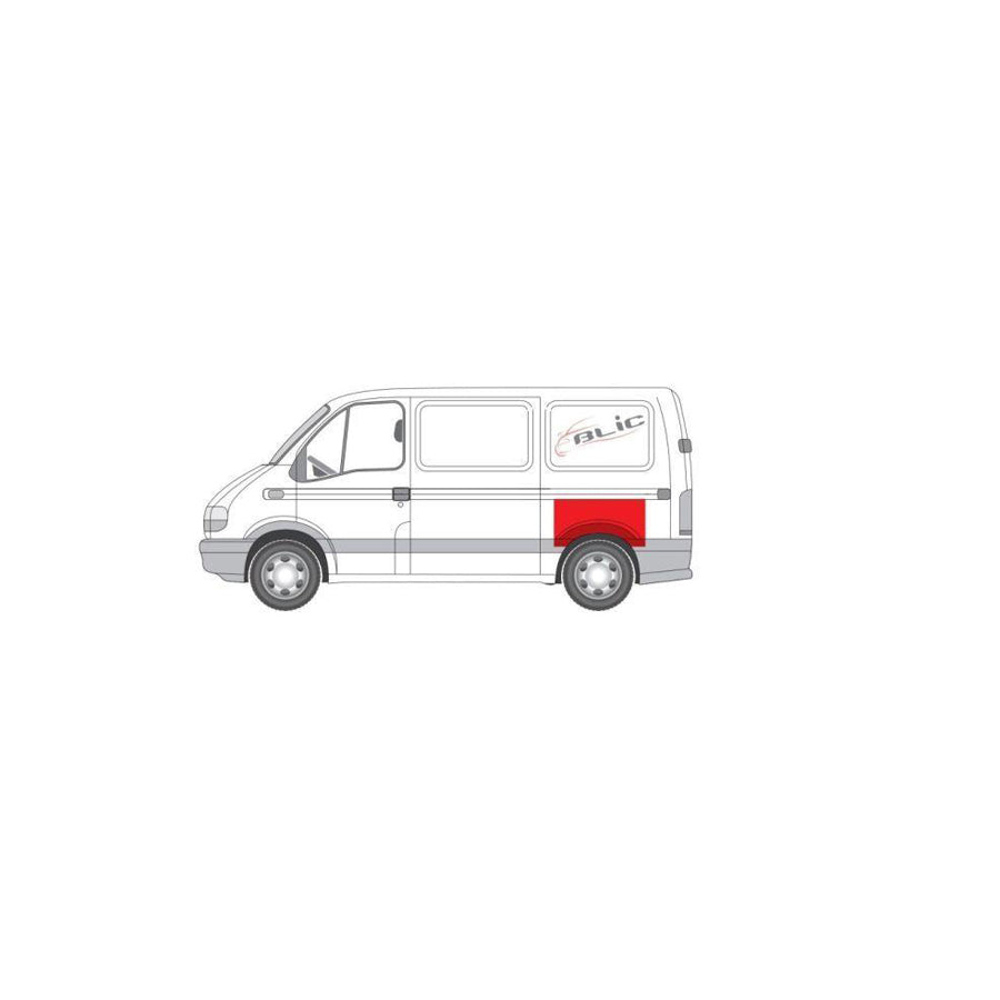Blic 6504-03-5088589P Wheel Arch Liner