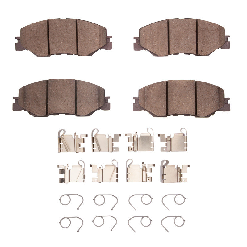 R1 Concepts R1 -25 Honda Civic Sedan Front Ceramic Pads & Hardware Kit