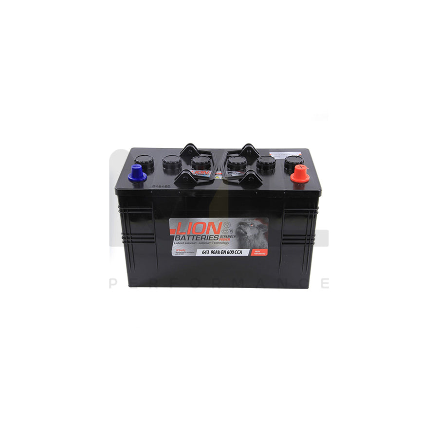 Lion Commercial Battery 643 - 2 Year Guarantee