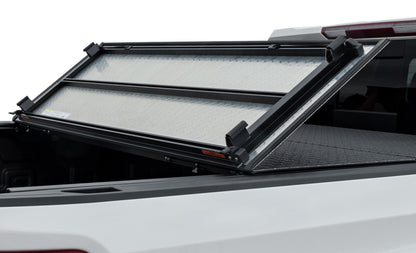 Access LOMAX Pro Series 2024 Toyota Tacoma 5ft Bed Tri-Fold Bed Cover - Black Diamond Mist