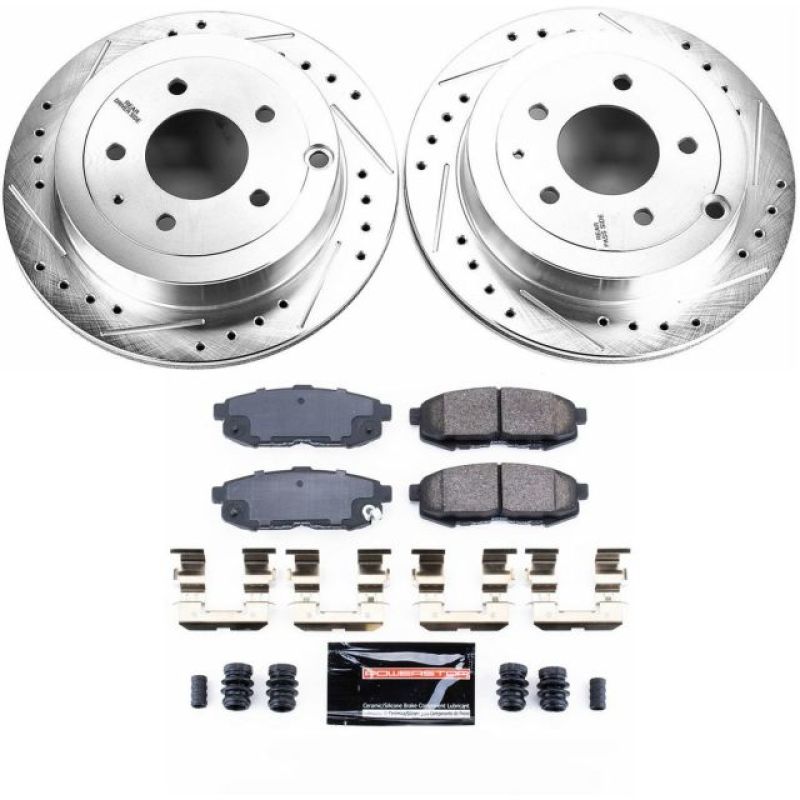 PowerStop Power Stop 04-06 Mazda MPV Rear Z23 Evolution Sport Brake Kit