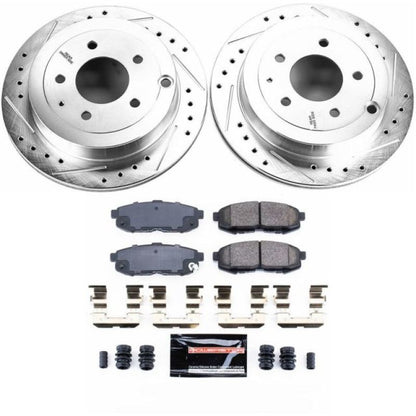 PowerStop Power Stop 04-06 Mazda MPV Rear Z23 Evolution Sport Brake Kit