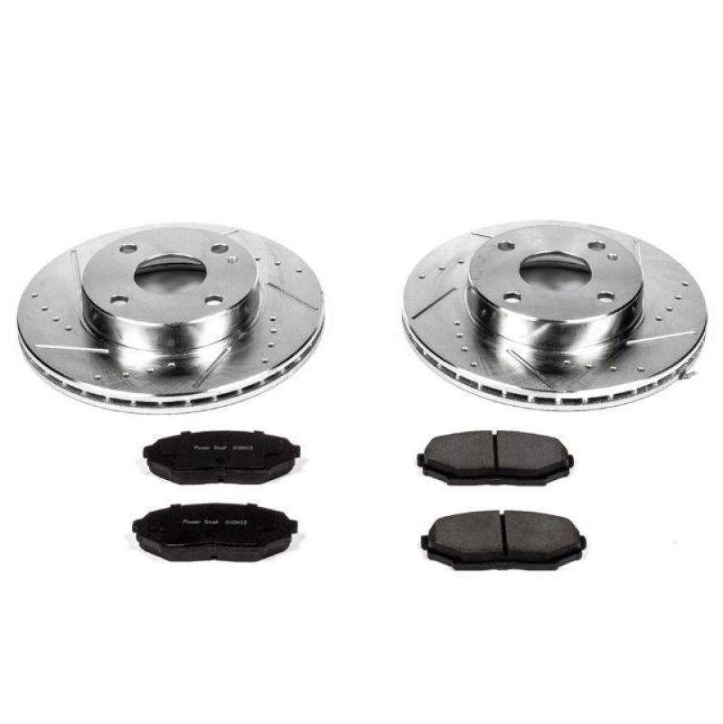 PowerStop Power Stop 90-93 Mazda Miata Front Z23 Evolution Sport Brake Kit