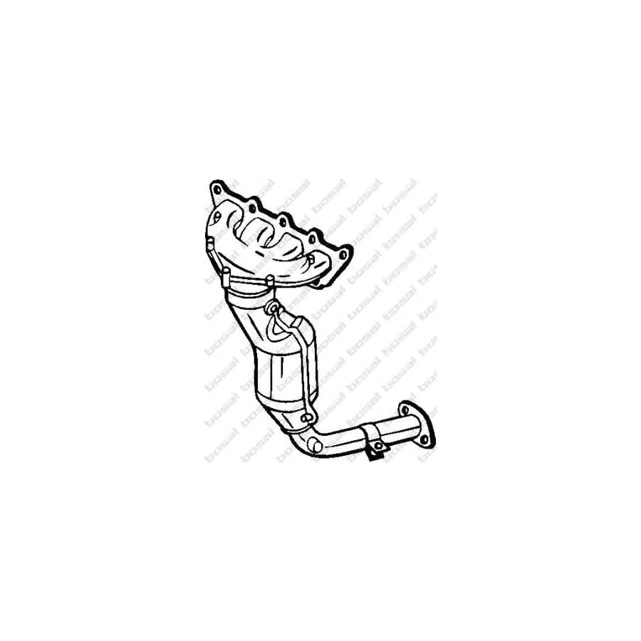 Bosal 090-610 Catalytic Converter for Fiat Brava