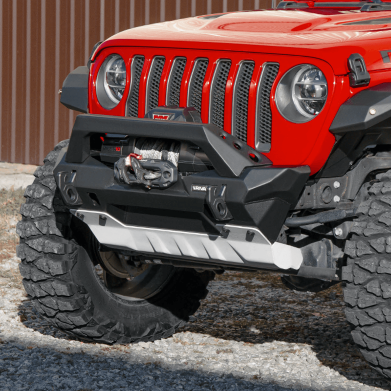 Rival 4x4 Rival 2007-2026 Jeep Wrangler 2020-2026 Jeep Gladiator Front Aluminum Bumper