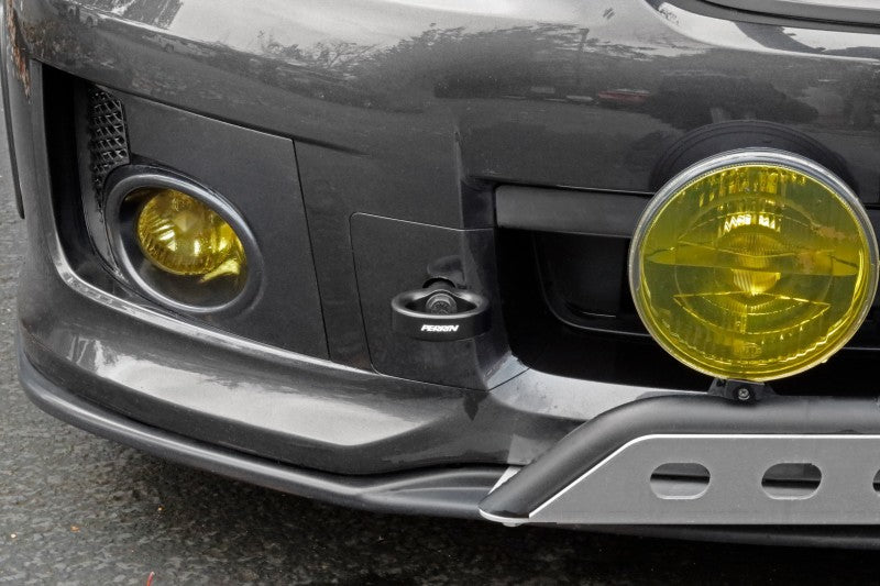 Perrin Performance PERRIN 08-14 Subaru WRX & STI / 08-11 Impreza / 05-09 Legacy Tow Hook Kit (Front) - Flat Black