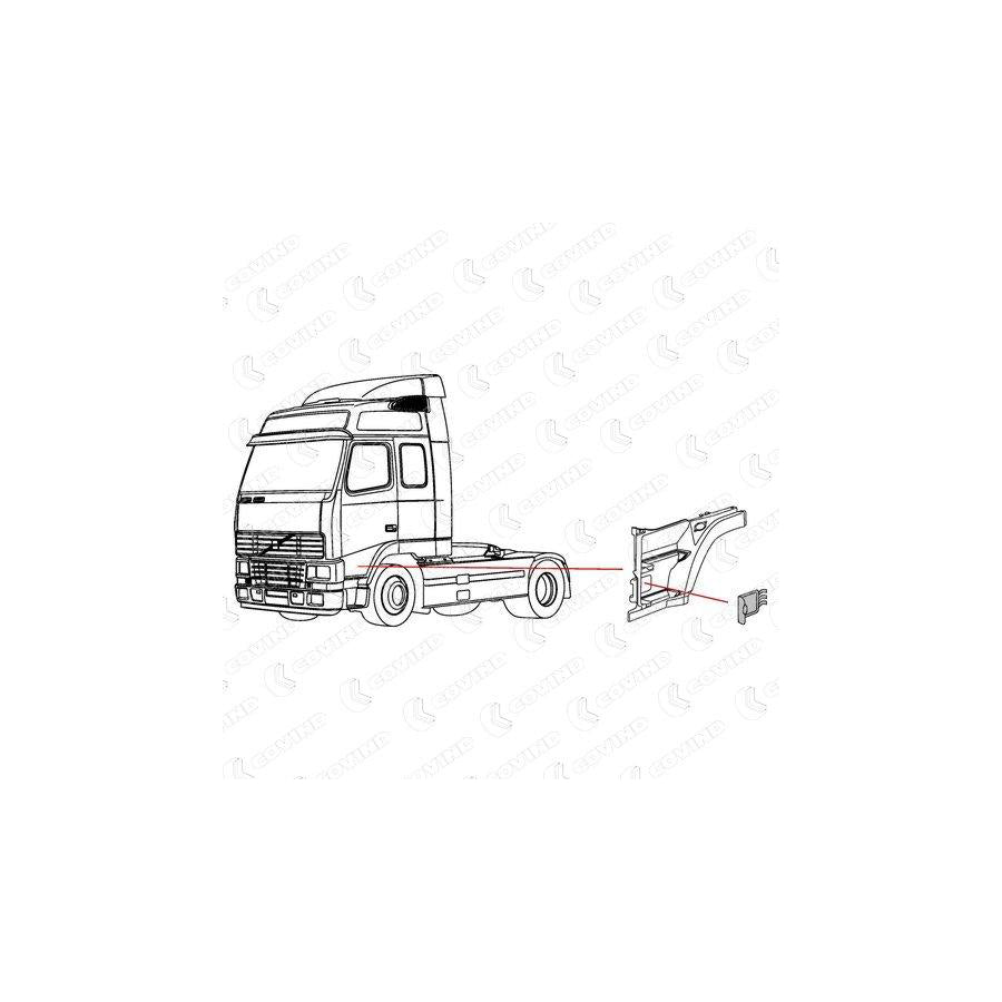 Covind 0Fh/199 Cover, Footboard