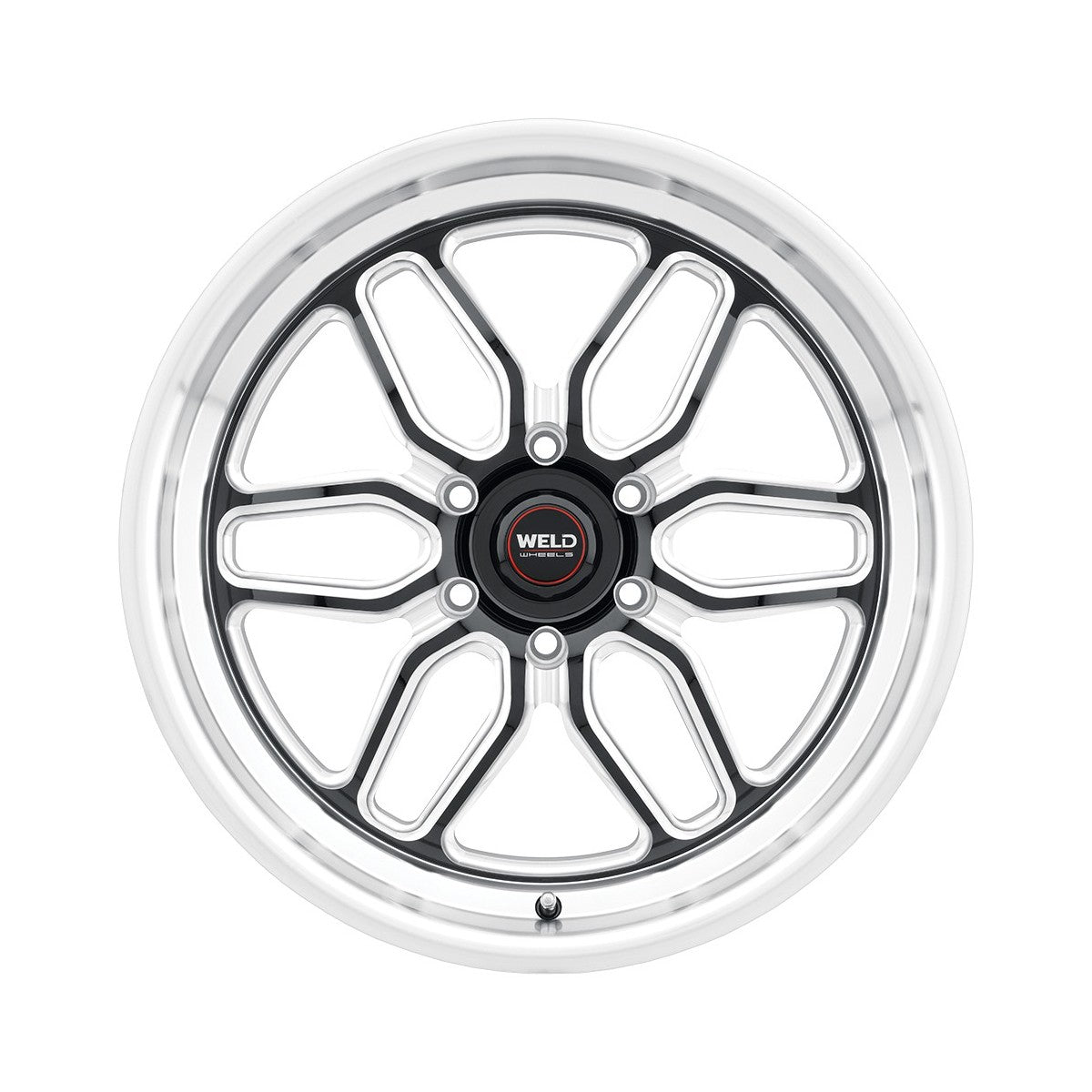 Weld S10929589P25 Laguna S109 Wheel 22x9.5 6x135 ET25 BS6.23 Gloss Black MIL - DIA