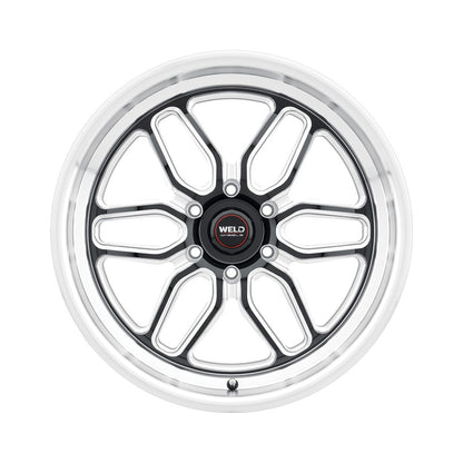 Weld S10929589P25 Laguna S109 Wheel 22x9.5 6x135 ET25 BS6.23 Gloss Black MIL - DIA