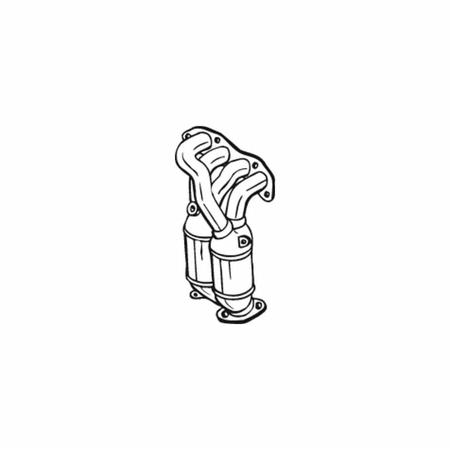 Bosal 090-642 Catalytic Converter for Toyota Avensis