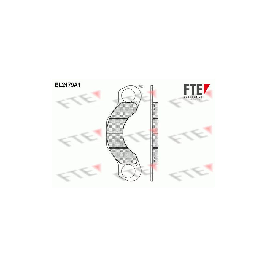 FTE Bl2179A1 Brake Pad Set