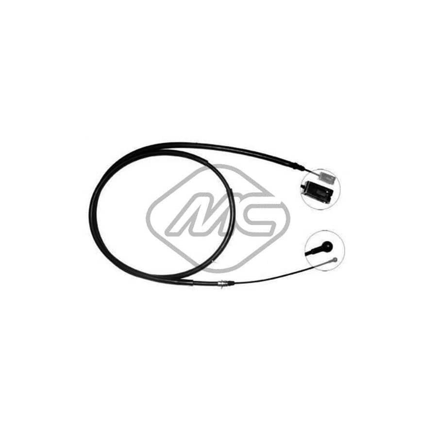 Metalcaucho 82662 Throttle Cable for OPEL VECTRA
