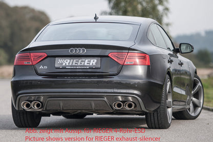Rieger 00099223 Audi B8 B81 S5 Rear Diffuser 2 | ML Performance UK Car Parts