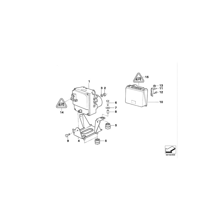 Genuine BMW 12521724180 E34 E36 E31 Gasket (Inc. 530i, Z3 M & 840i)