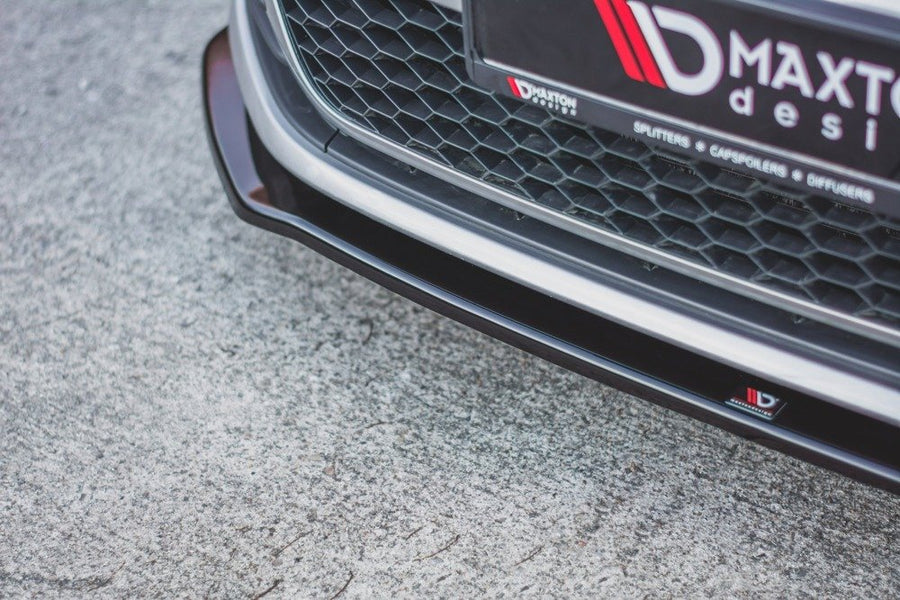 Maxton Design Volkswagen Golf GTI MK7 Front Splitter V.2