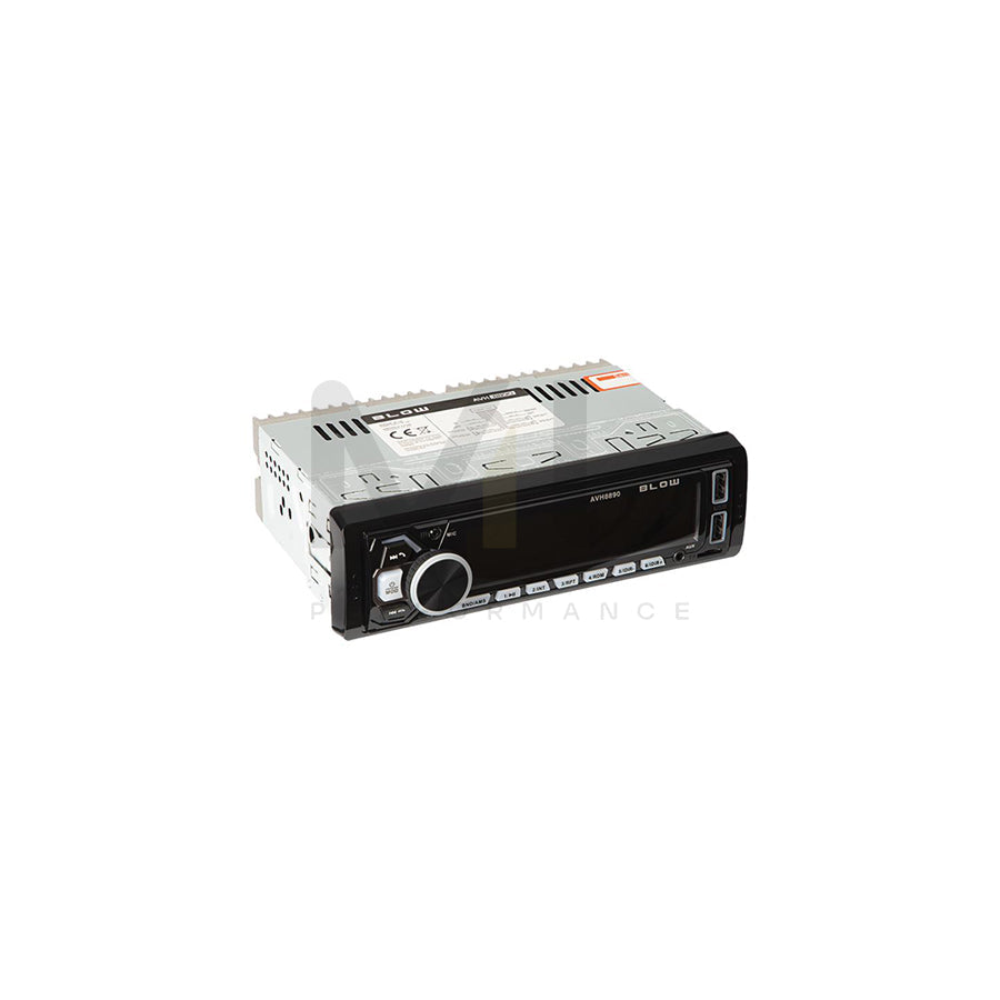 BLOW BLOW AVH-8890 78-281# Car stereo FM, 1 DIN, LCD, 12V, AAC, APE, MP3, OGG, WAV, WMA, with remote control