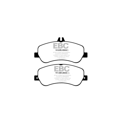 EBC DPX2011 Mercedes-Benz X204 Ultimax Front Brake Pads 2 | ML Performance UK Car Parts