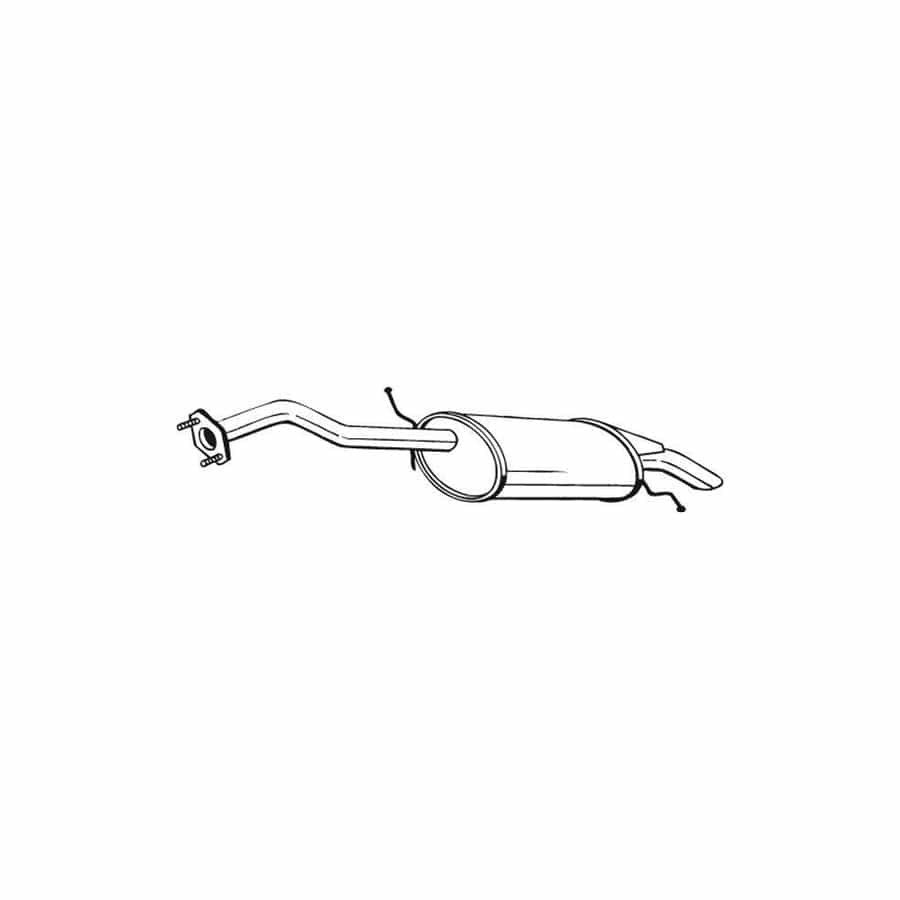 Bosal 278-125 Rear Silencer for Mazda Demio Estate (Dw)