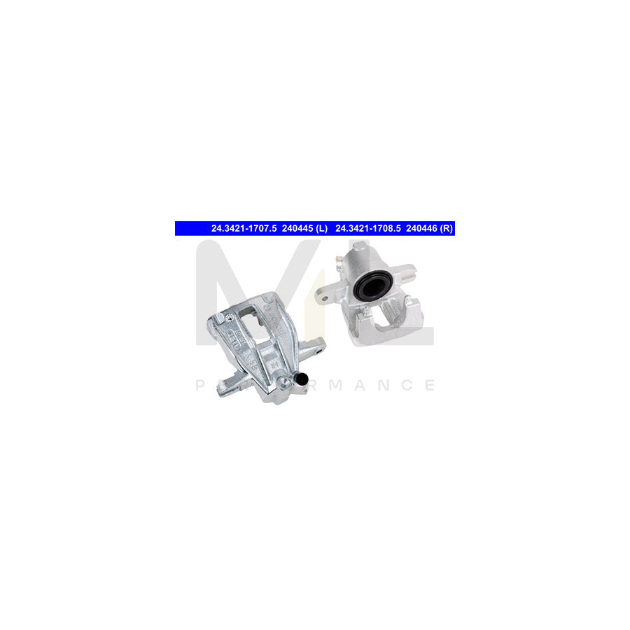 ATE 24.3421-1707.5 Brake Caliper without holder