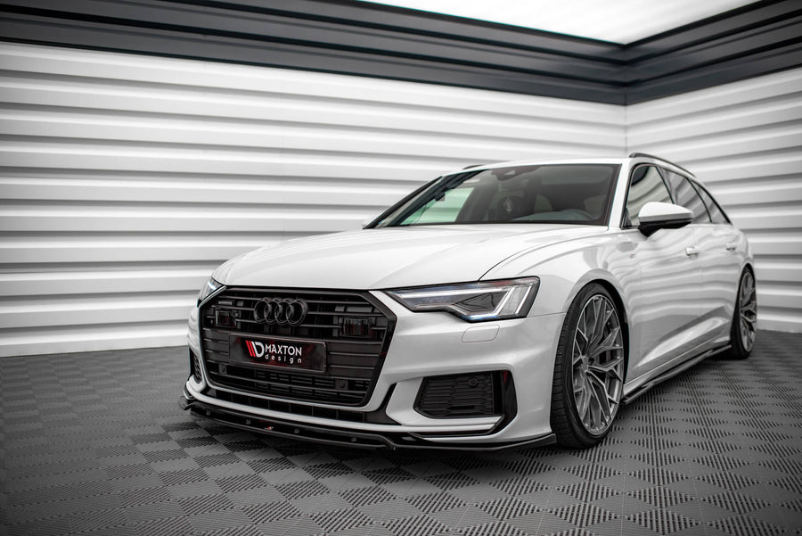 Maxton Design Audi A6 S-Line / S6 C8 Front Splitter V.3