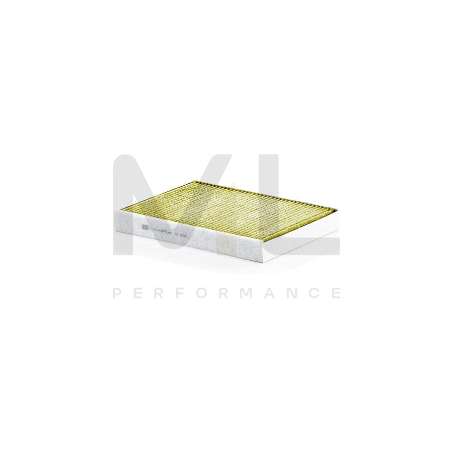 MANN-FILTER FP 2742 Pollen filter Activated Carbon Filter, Activated Carbon Filter with polyphenol, Particulate filter (PM 2.5), with antibacterial action, with fungicidal effect, FreciousPlus