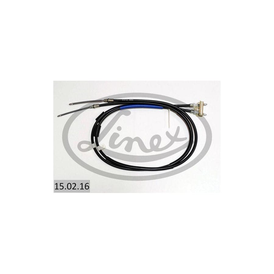 Linex 15.02.16 Cable, Service Brake for Ford Ka Hatchback (Rb)