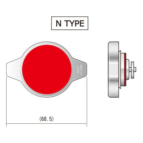HKS 15009-AK005 RADIATOR CAP N-type