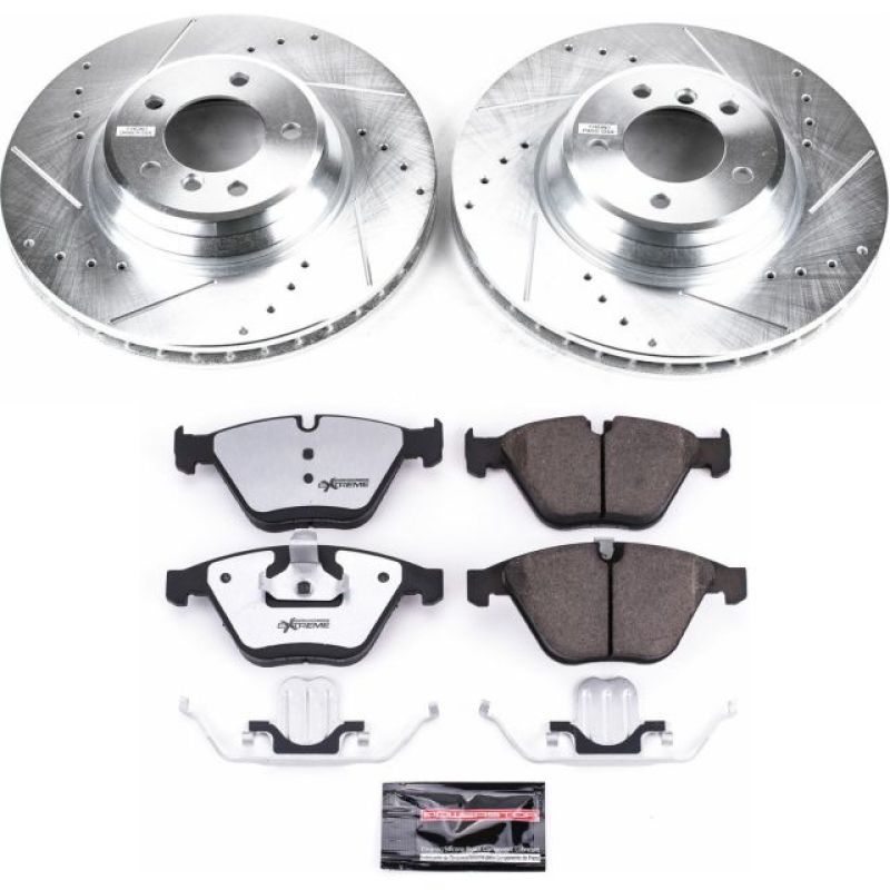 PowerStop Power Stop 2011 BMW 335d Front Z26 Street Warrior Brake Kit