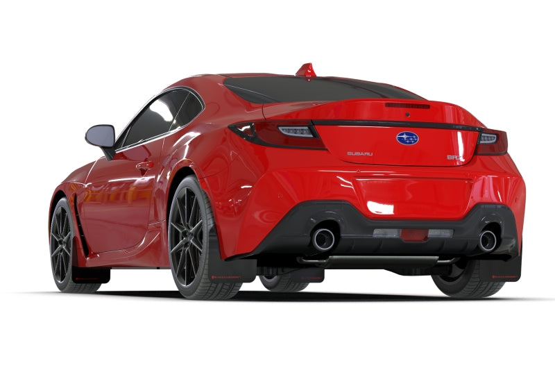 Rally Armor 22-26 Subaru BRZ / Toyota GR86 Black UR Mud Flap w/Blue Logo