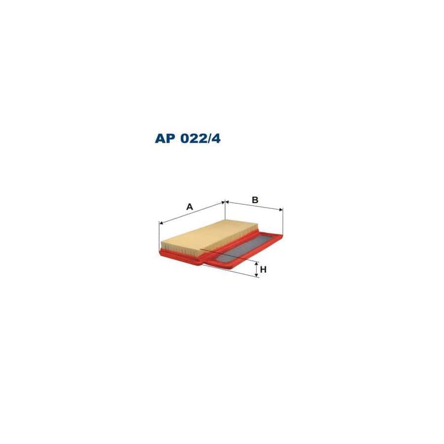 Filtron Ap 022/4 Air Filter For Abarth 500 / 595 / 695